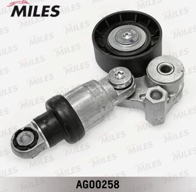 Miles AG00258 - Натягувач ременя, поліклиновий ремінь autozip.com.ua