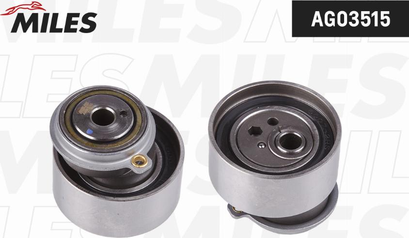 Miles AG03515 - Натяжний ролик, ремінь ГРМ autozip.com.ua