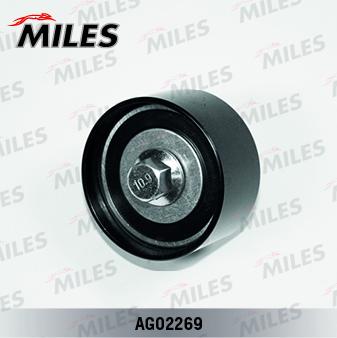Miles AG02269 - Паразитний / Провідний ролик, зубчастий ремінь autozip.com.ua