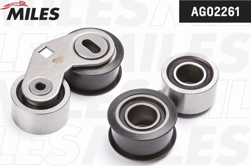 Miles AG02261 - Натяжний ролик, ремінь ГРМ autozip.com.ua