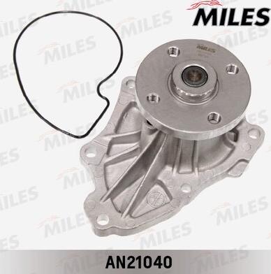 Miles AN21040 - Водяний насос autozip.com.ua