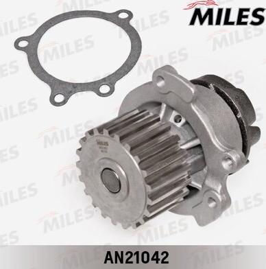 Miles AN21042 - Водяний насос autozip.com.ua
