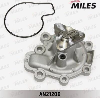 Miles AN21209 - Водяний насос autozip.com.ua