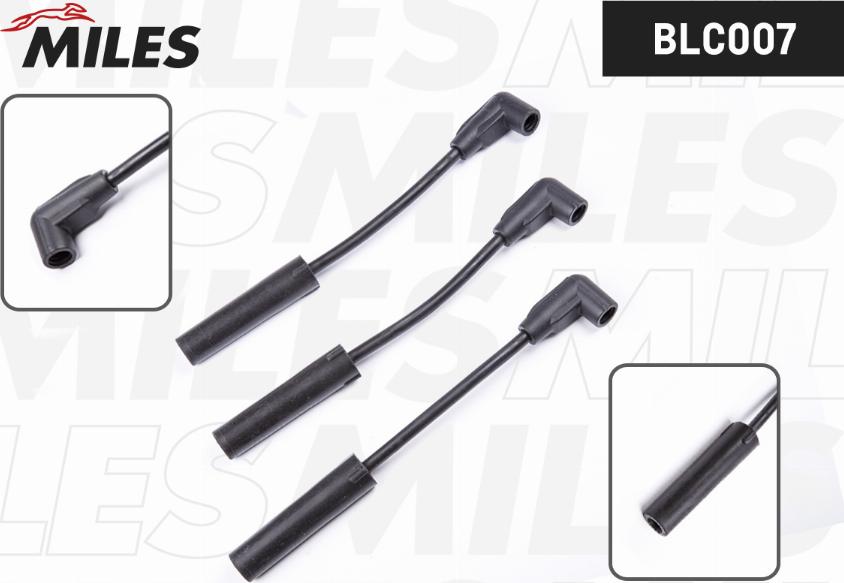 Miles BLC0007 - Комплект проводів запалювання autozip.com.ua