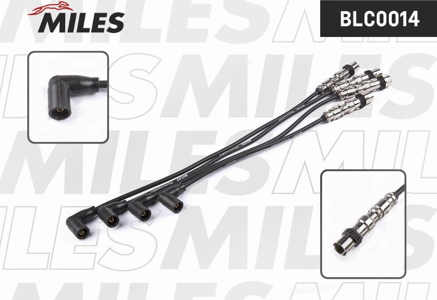Miles BLC0014 - Комплект проводів запалювання autozip.com.ua