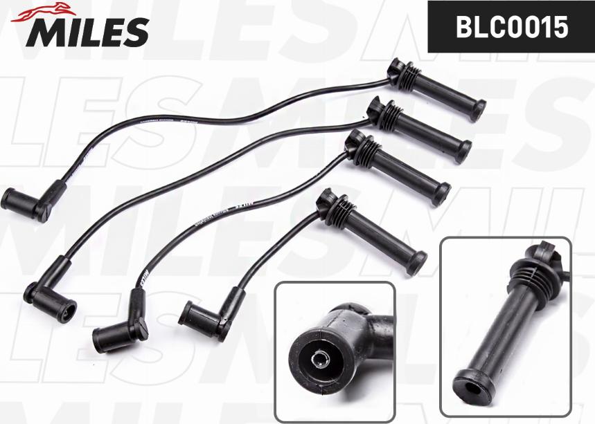 Miles BLC0015 - Комплект проводів запалювання autozip.com.ua