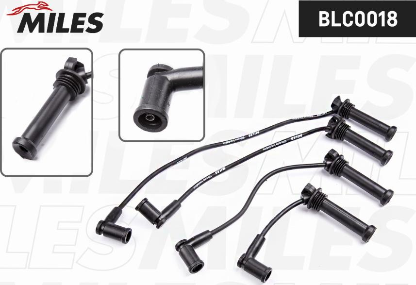 Miles BLC0018 - Комплект проводів запалювання autozip.com.ua