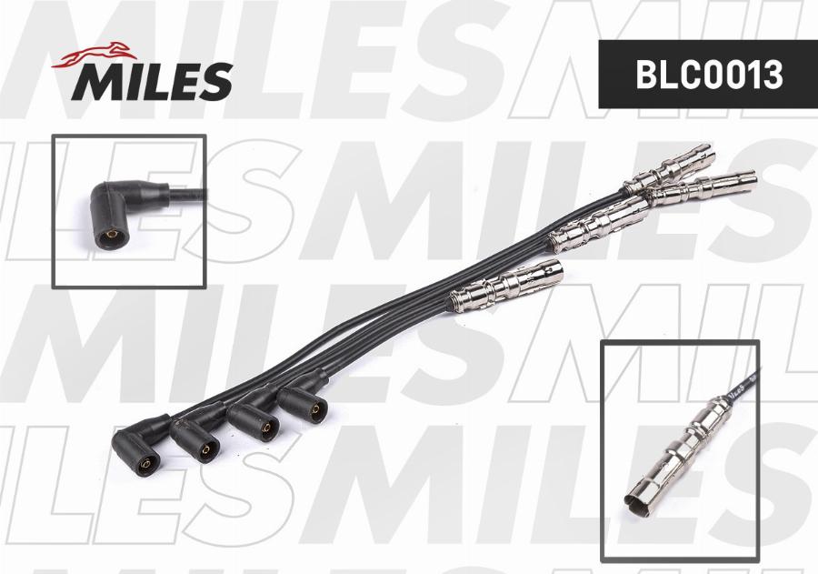 Miles BLC0013 - Комплект проводів запалювання autozip.com.ua