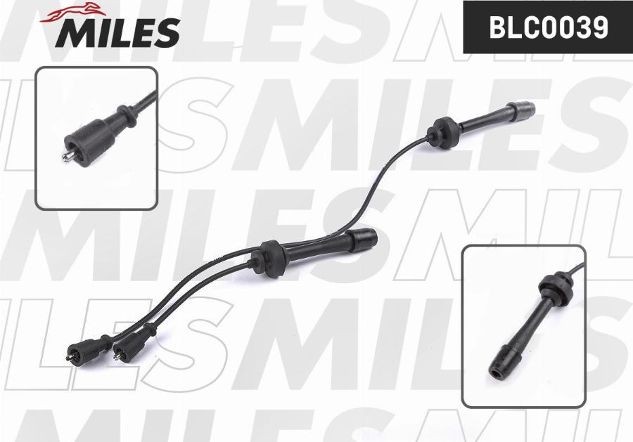 Miles BLC0039 - Комплект проводів запалювання autozip.com.ua