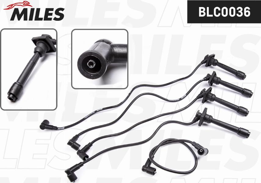 Miles BLC0036 - Комплект проводів запалювання autozip.com.ua