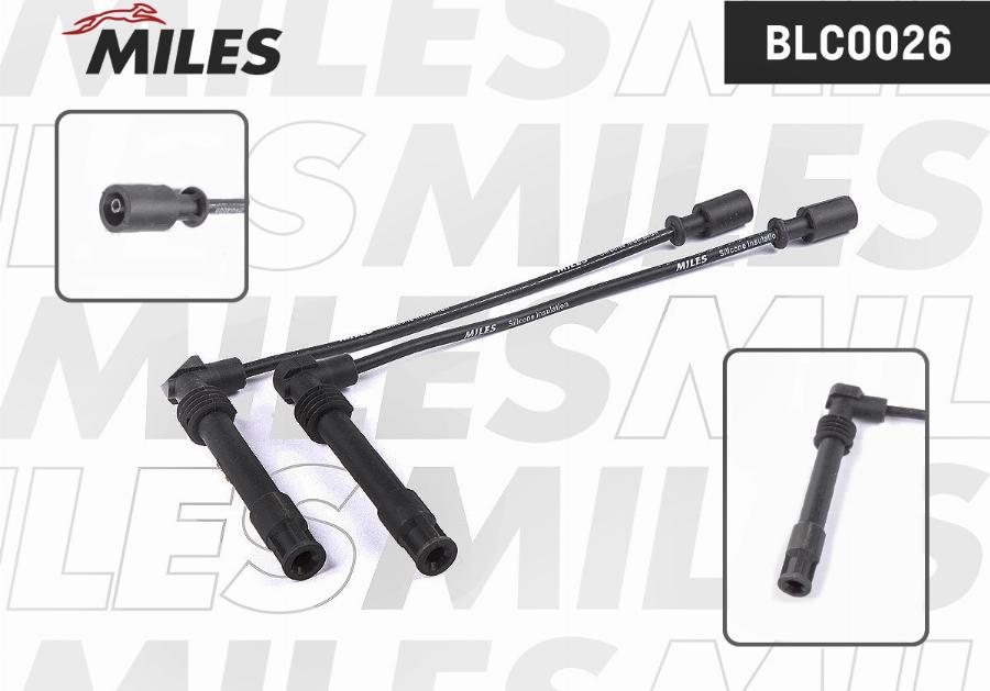 Miles BLC0026 - Комплект проводів запалювання autozip.com.ua