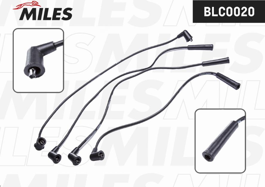 Miles BLC0020 - Комплект проводів запалювання autozip.com.ua