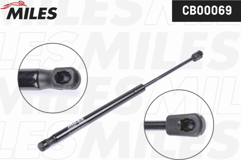 Miles CB00069 - Газова пружина, капот autozip.com.ua