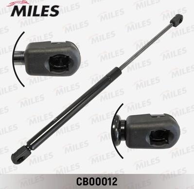 Miles CB00012 - Газова пружина, кришка багажник autozip.com.ua