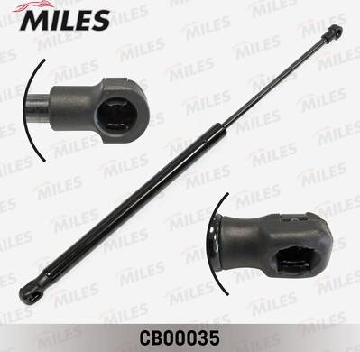 Miles CB00035 - Газова пружина, кришка багажник autozip.com.ua