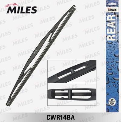 Miles CWR14BA - Щітка склоочисника autozip.com.ua