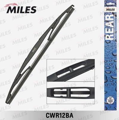 Miles CWR12BA - Щітка склоочисника autozip.com.ua