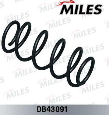 Miles DB43091 - Пружина ходової частини autozip.com.ua