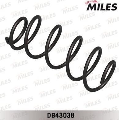 Miles DB43038 - Пружина ходової частини autozip.com.ua