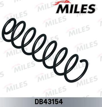 Miles DB43154 - Пружина ходової частини autozip.com.ua