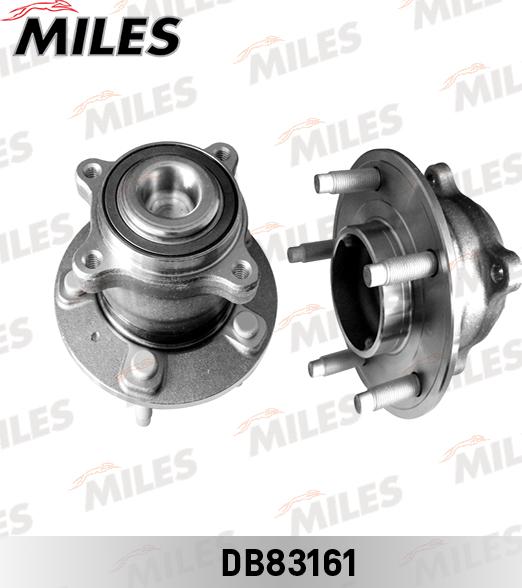 Miles DB83161 - Комплект підшипника маточини колеса autozip.com.ua