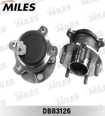 Miles DB83126 - Комплект підшипника маточини колеса autozip.com.ua