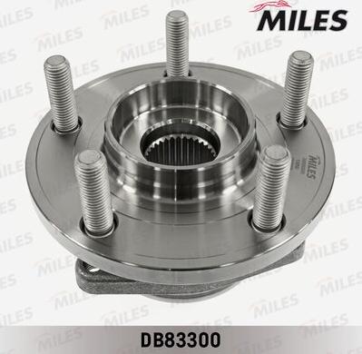 Miles DB83300 - Комплект підшипника маточини колеса autozip.com.ua