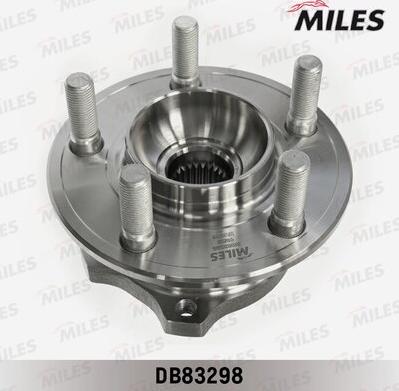 Miles DB83298 - Комплект підшипника маточини колеса autozip.com.ua