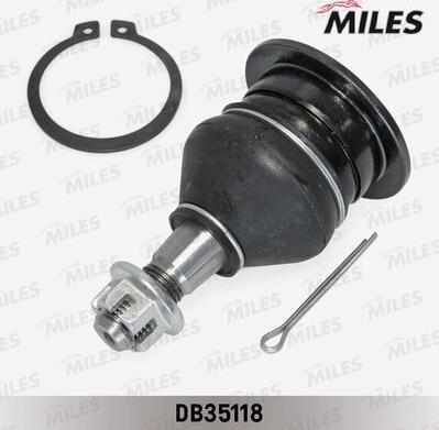 Miles DB35118 - Шарова опора, несучий / направляючий шарнір autozip.com.ua