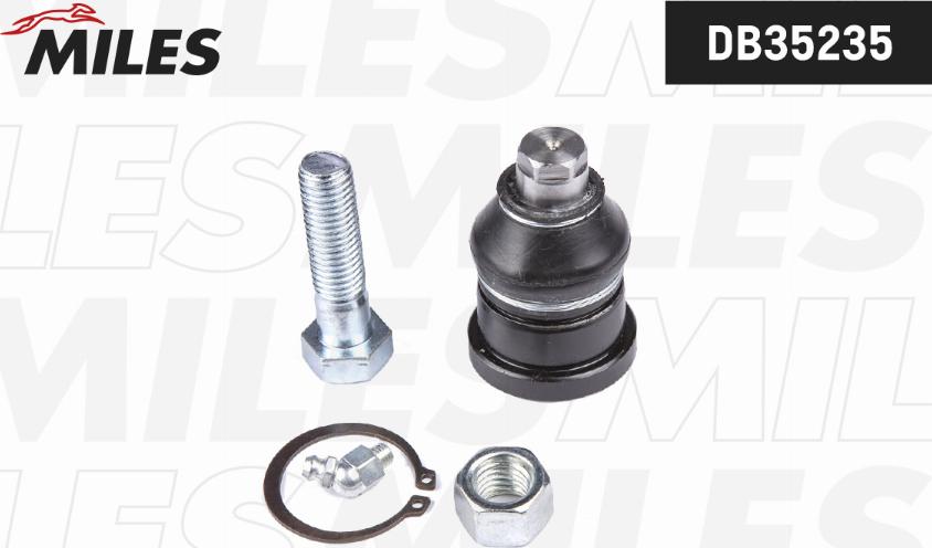 Miles DB35235 - Шарова опора, несучий / направляючий шарнір autozip.com.ua