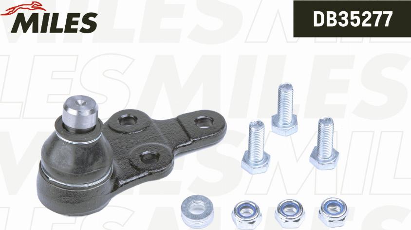 Miles DB35277 - Шарова опора, несучий / направляючий шарнір autozip.com.ua