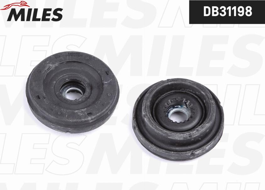 Miles DB31198 - Опора стійки амортизатора, подушка autozip.com.ua