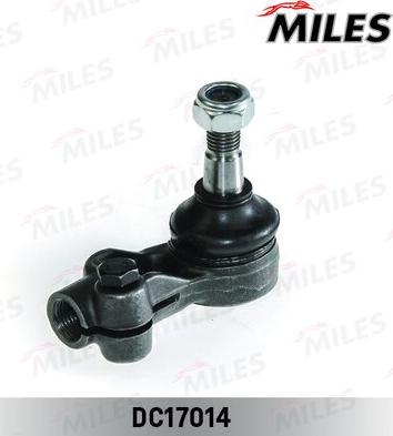 Miles DC17014 - Наконечник рульової тяги, кульовий шарнір autozip.com.ua