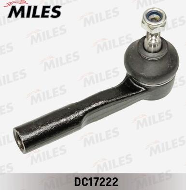 Miles DC17222 - Наконечник рульової тяги, кульовий шарнір autozip.com.ua
