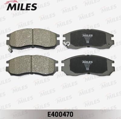 Miles E400470 - Гальмівні колодки, дискові гальма autozip.com.ua