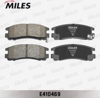 Miles E410469 - Гальмівні колодки, дискові гальма autozip.com.ua