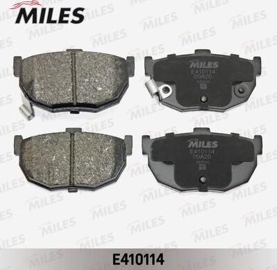 Miles E410114 - Гальмівні колодки, дискові гальма autozip.com.ua