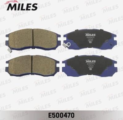 Miles E500470 - Гальмівні колодки, дискові гальма autozip.com.ua