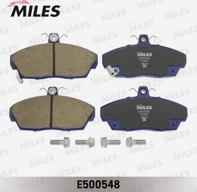 Miles E500548 - Гальмівні колодки, дискові гальма autozip.com.ua