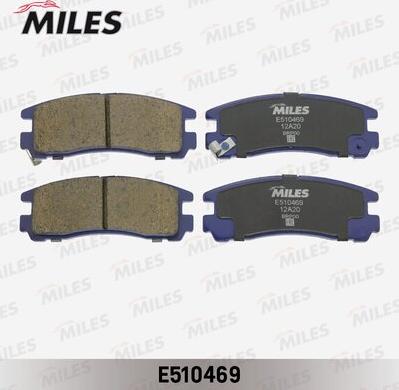 Miles E510469 - Гальмівні колодки, дискові гальма autozip.com.ua