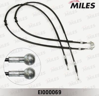 Miles EI000069 - Трос, гальмівна система autozip.com.ua