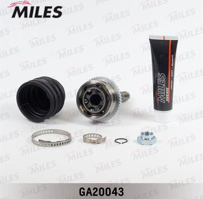 Miles GA20043 - Шарнір, ШРУС, приводний вал autozip.com.ua