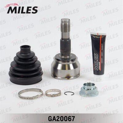 Miles GA20067 - Шарнір, ШРУС, приводний вал autozip.com.ua