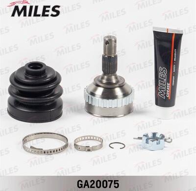 Miles GA20075 - Шарнір, ШРУС, приводний вал autozip.com.ua