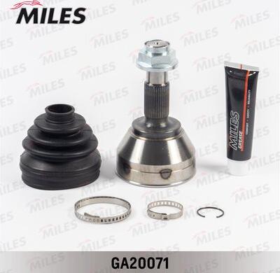 Miles GA20071 - Шарнір, ШРУС, приводний вал autozip.com.ua