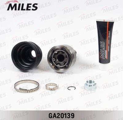 Miles GA20139 - Шарнір, ШРУС, приводний вал autozip.com.ua