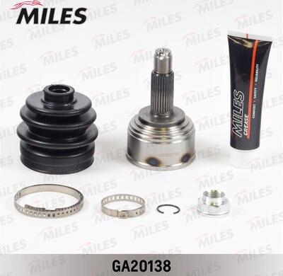 Miles GA20138 - Шарнір, ШРУС, приводний вал autozip.com.ua