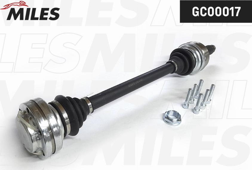 Miles GC00017 - Приводний вал autozip.com.ua