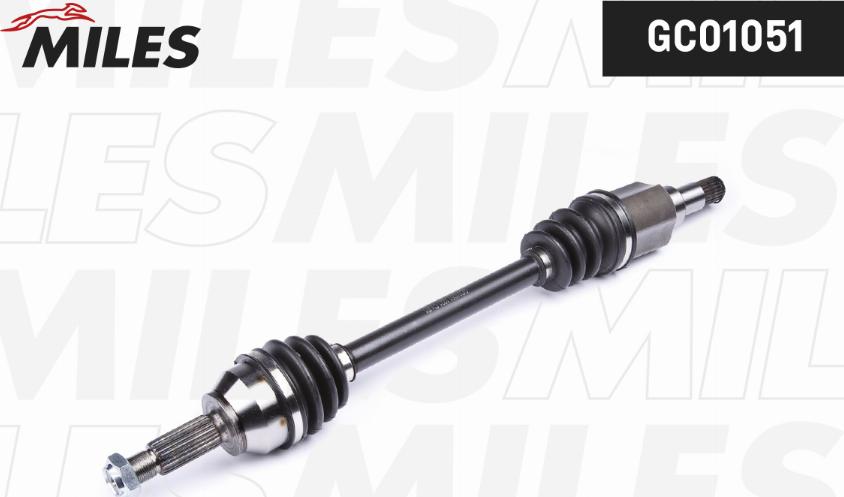 Miles GC01051 - Приводний вал autozip.com.ua