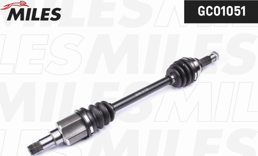 Miles GC01051 - Приводний вал autozip.com.ua